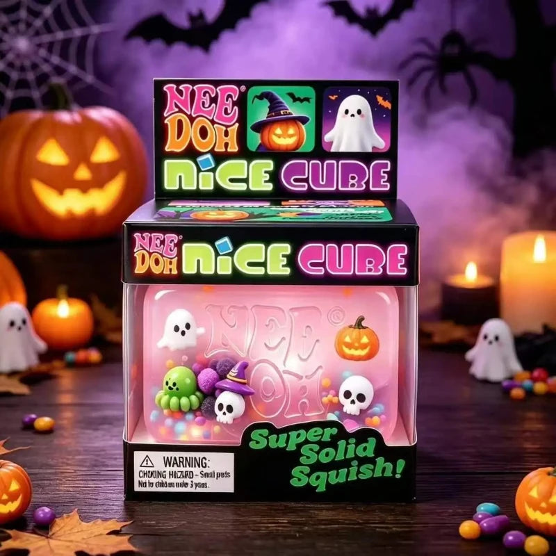Halloween & Christmas Squishy Fidget Toys | Holiday Stress Relief Squeeze