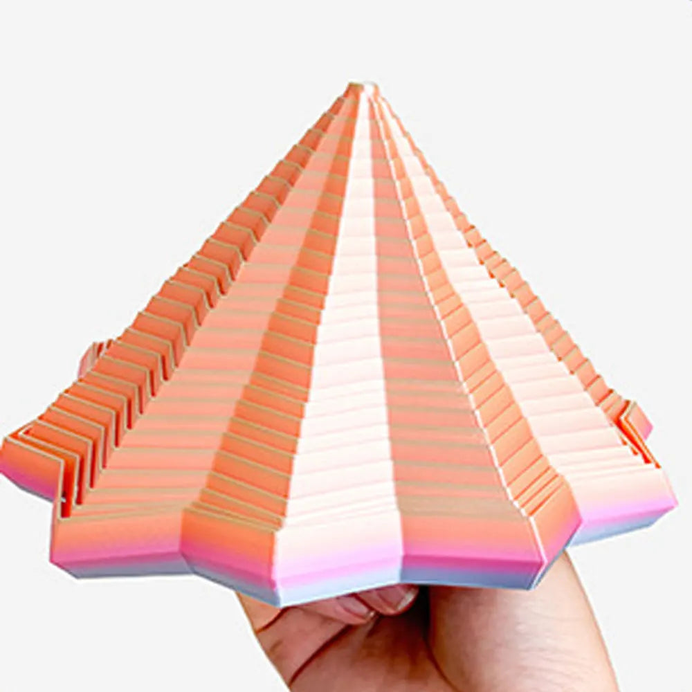 3D Visual Illusion Fidget Star | Sensory Stress Relief Spiral Ornament