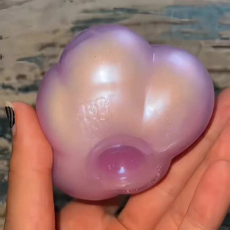Needoh Cloud Pleaser Squishy Stress Relief Toy | Slow-Rising Squeeze Cube for Anxiety & ADHD