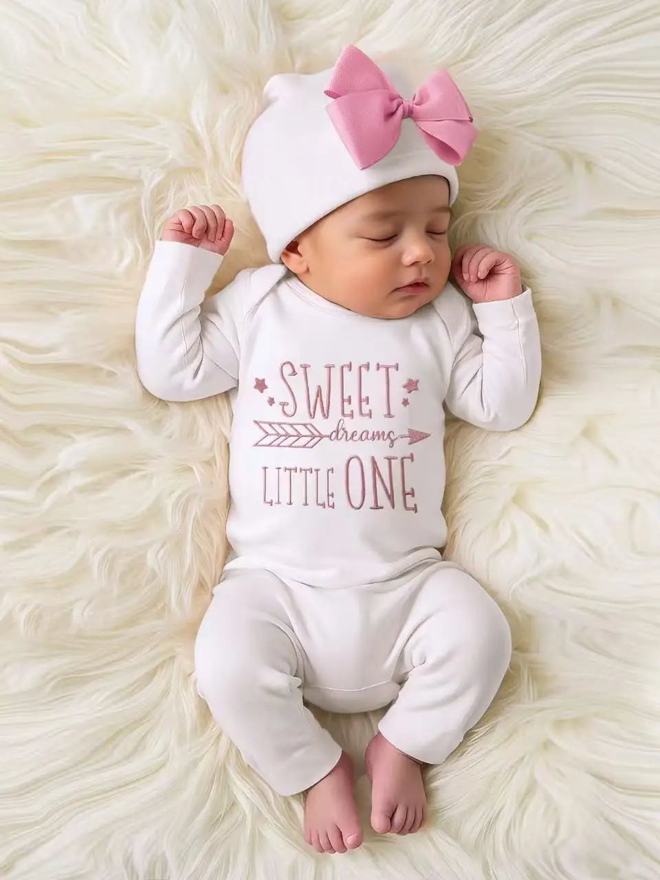 Hello World Newborn Photo Set