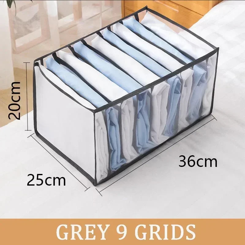 Underwear Storage Drawers Organizer Divider Jeans Organization Storage Box Closet Organizer Clothing Organization System Drawer