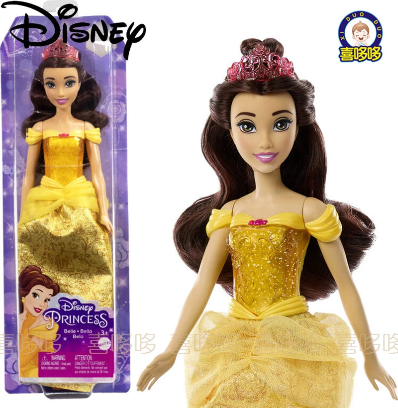 Disney Princess Posable Dolls | Snow White, Elsa, Cinderella, Belle, Rapunzel, Moana, Tiana & Ariel