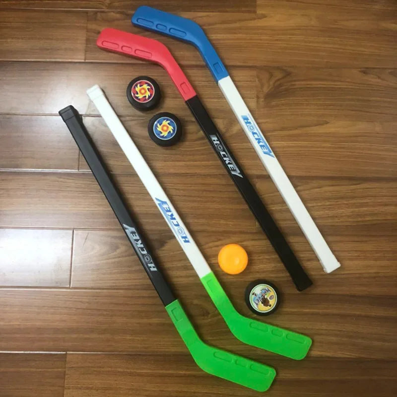 Kids Floor Hockey Starter Set – Stick, Puck & Ball for Indoor & Outdoor Play