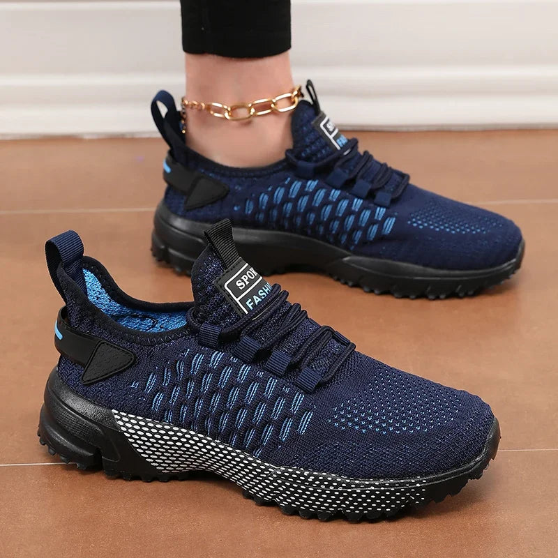 Women's Breathable Mesh Running Sneakers – Lightweight Summer Sports Shoes
