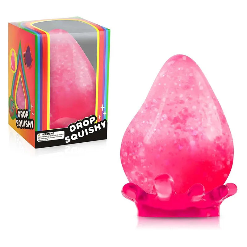 Dreamy Water Drop Squishy | Slow Rising Maltose Texture Stress Relief Toy