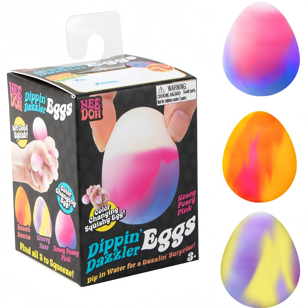 NeeDoh Golden Egg Hunt Blind Box | Easter Squishy Fidget Toy | Stress Relief Squeeze | Surprise Gift