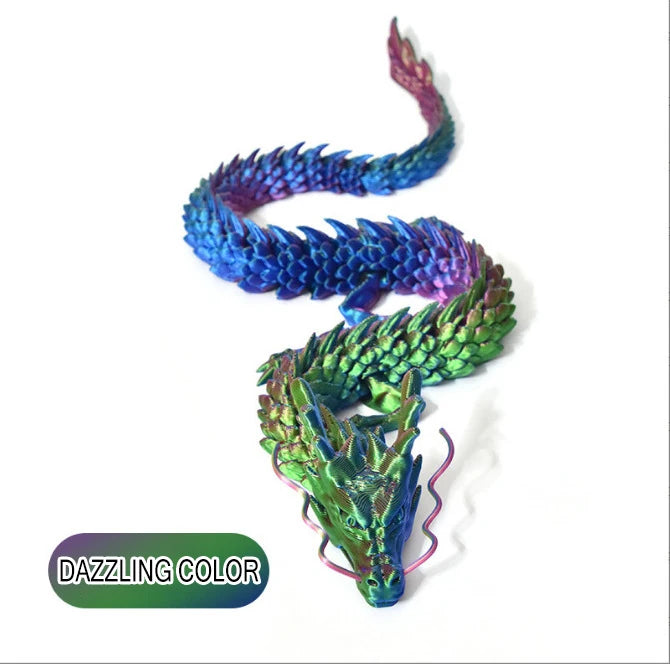 Giant 3D Dragon Figurine 60cm - Desk & Office Decor