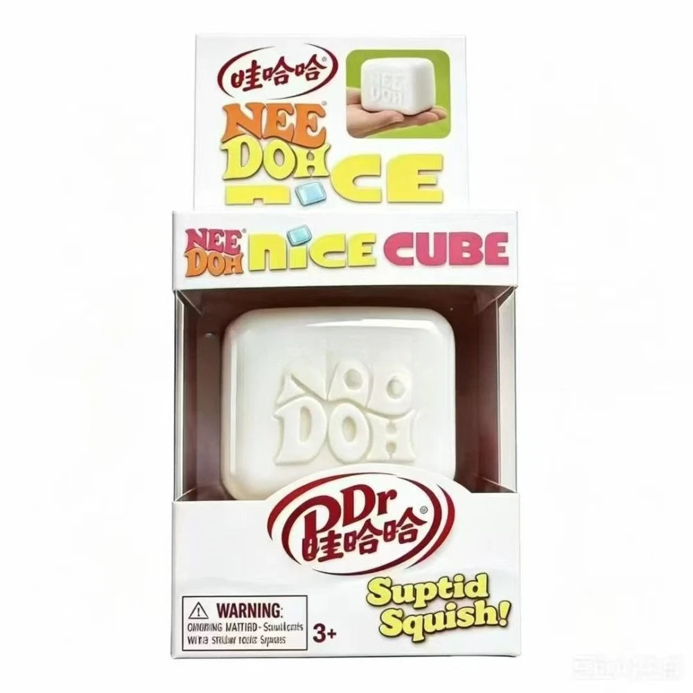 Needoh Nice Cube Sensory Fidget Toy – Stress Relief & Focus Tool for Adults & Kids