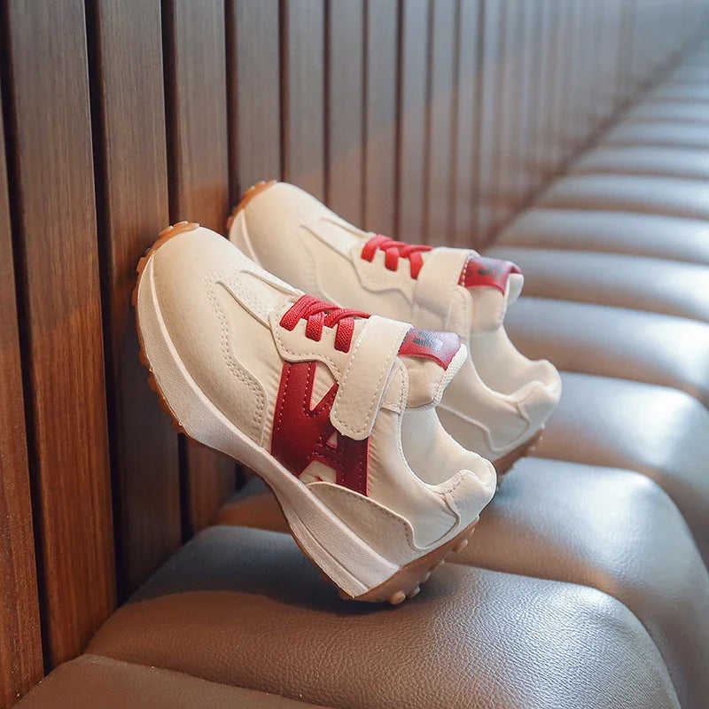 Kids' Unisex PU Leather Basketball Sports Sneakers