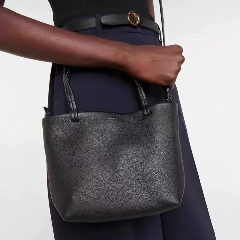 Women's Leather Small Tote & Crossbody Shoulder Bag