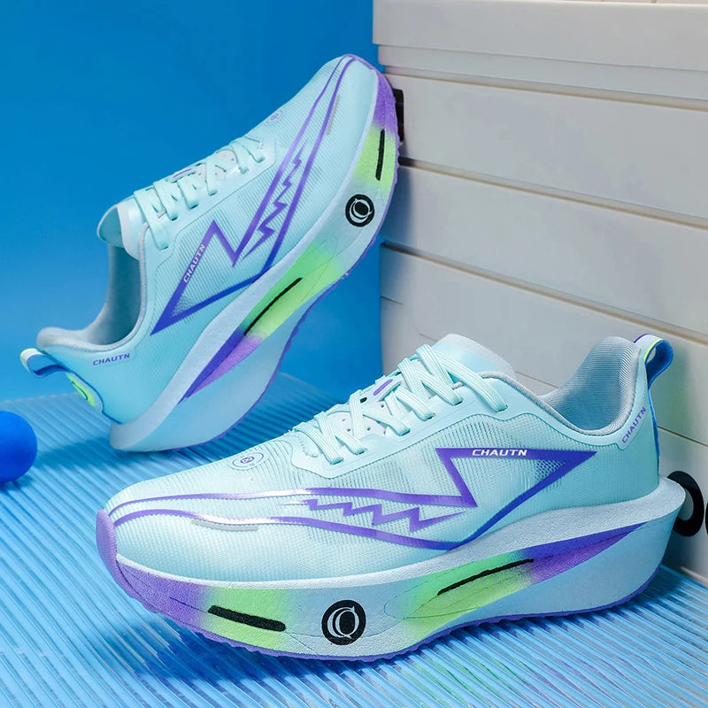 2026Running Shoes Carbon Board Men Speciality Marathon Sports Breathable Lightweight Women's Comfortable Nonskid Chunta Sneakers
