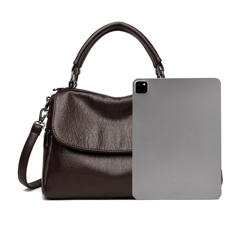 Women's Large Capacity Boston Bucket Bag