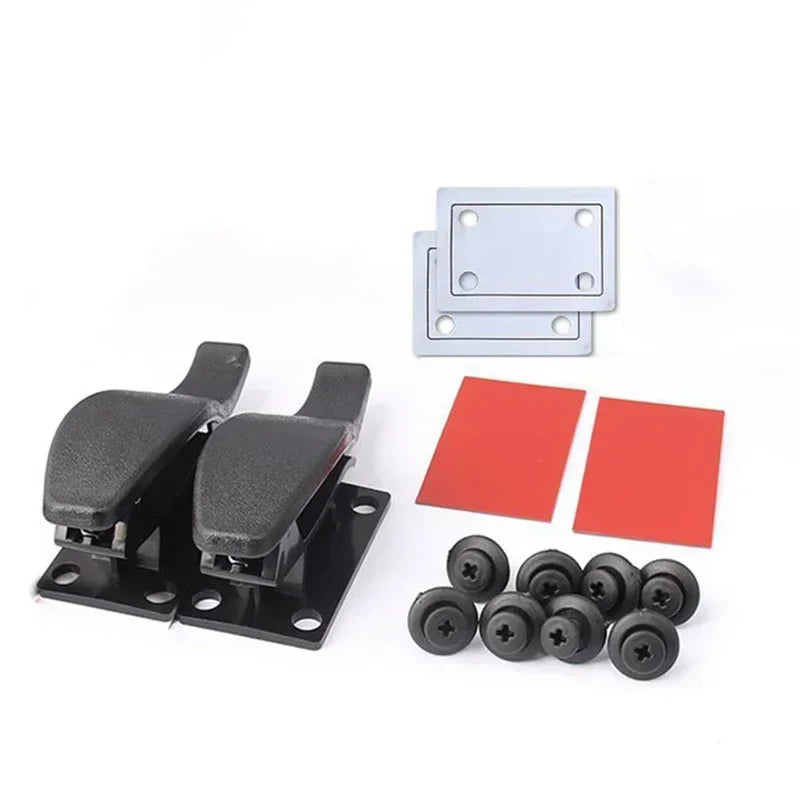 2-Pack Car Seat Back Hook & Umbrella Storage Organizer