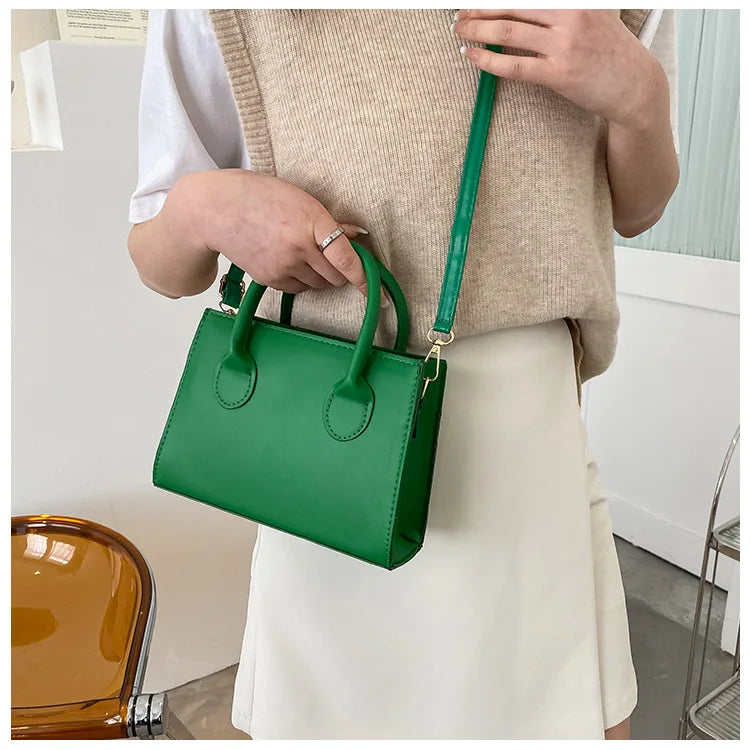 Women's Sequined PU Satchel Crossbody Bag