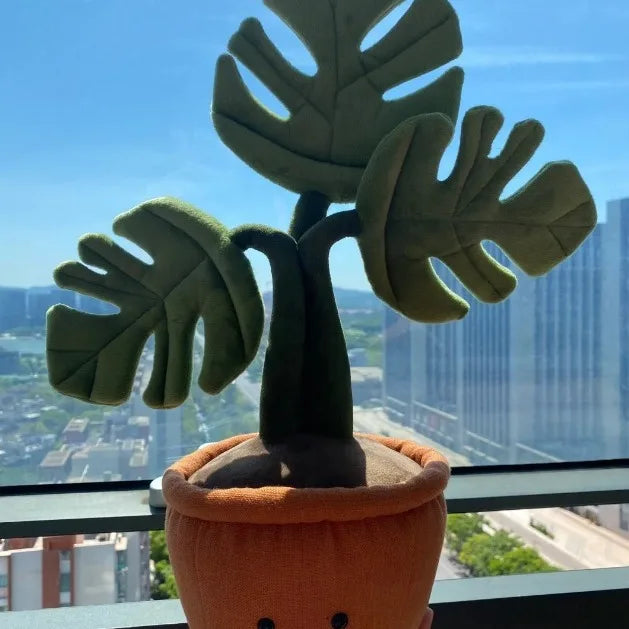 JC Plush Potted Plant Decor Toy Sunflower Daisy Drop Stuffed Soft Comfortable Doll Home Decoration Trendy Toy Jc Plush Gift