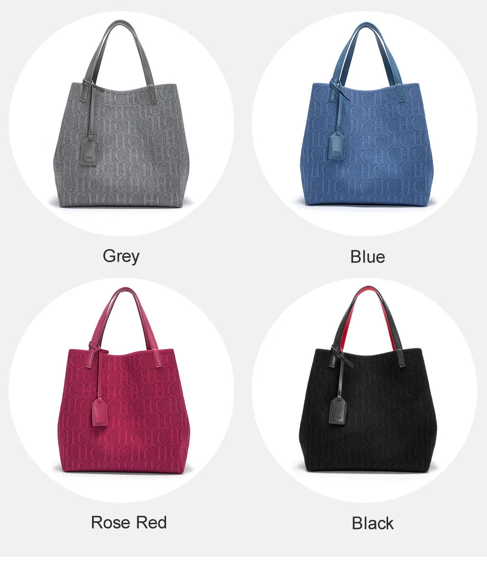 Women's Hand-Woven Cotton Tote Bag