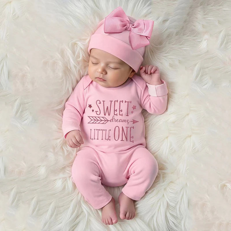 Hello World Newborn Photo Set