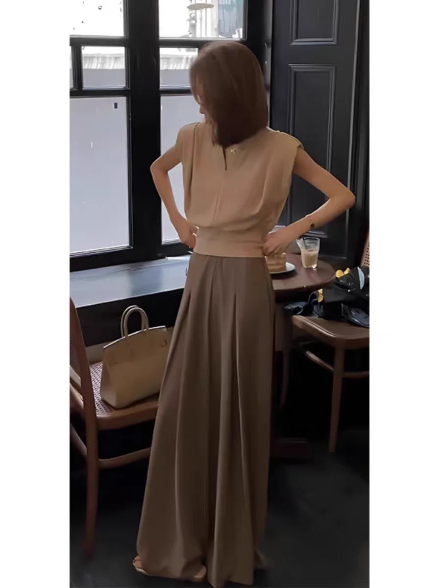 Women's Vintage V-Neck Sleeveless Blouse