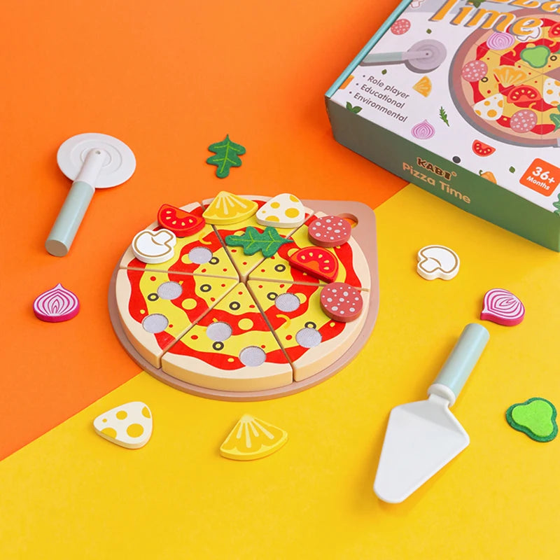 Tea Party Set Dessert Stand Playset ,Wooden Toys Pretend Play Food Kitchen Accessories for Toddler Tea Set Birthday Gift