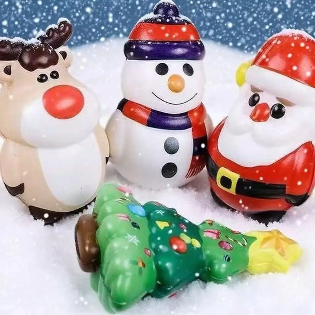 Christmas Squishy Toys – 4-Piece Set