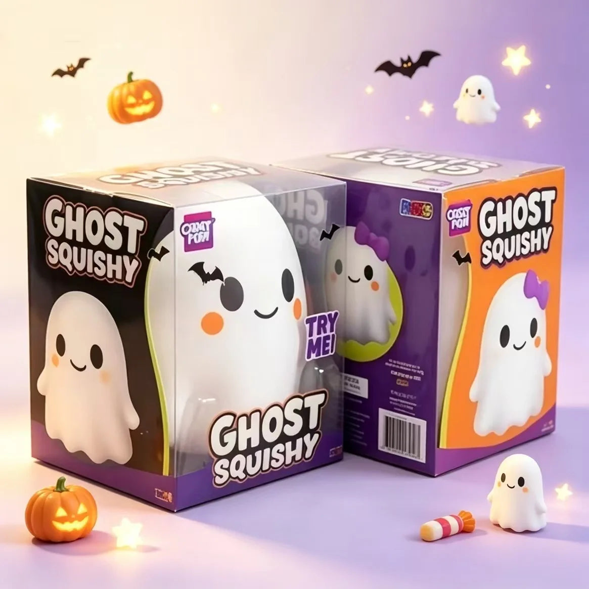 Halloween Ghost Stress Relief Squeeze Toy