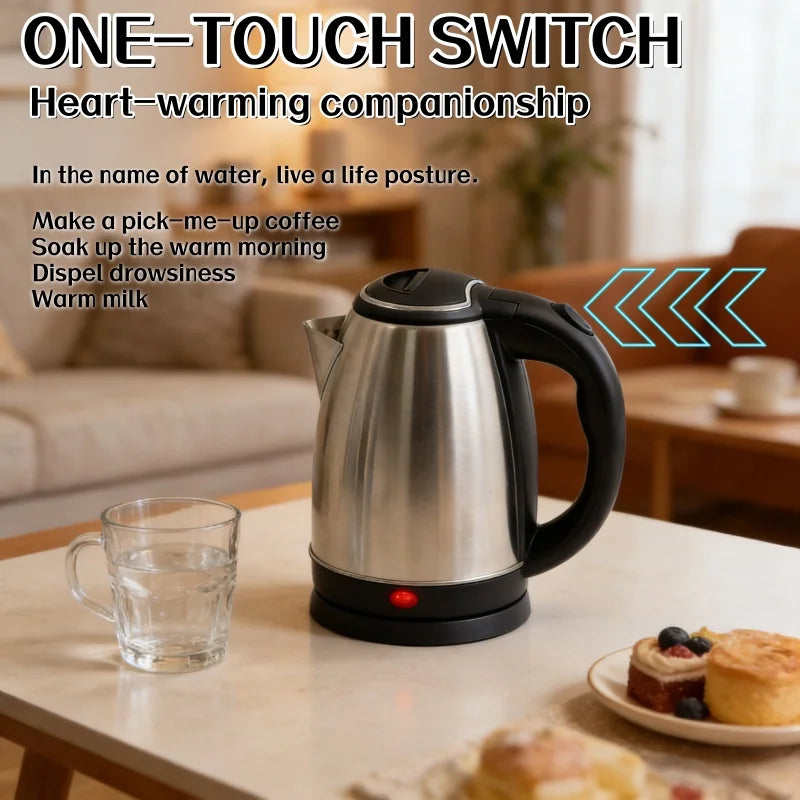 Home Appliance Smart Electric Kettle Stainless Steel Portable Kettle Safe And Fast Heating Electric Pot For Hotel Trip kitchen
