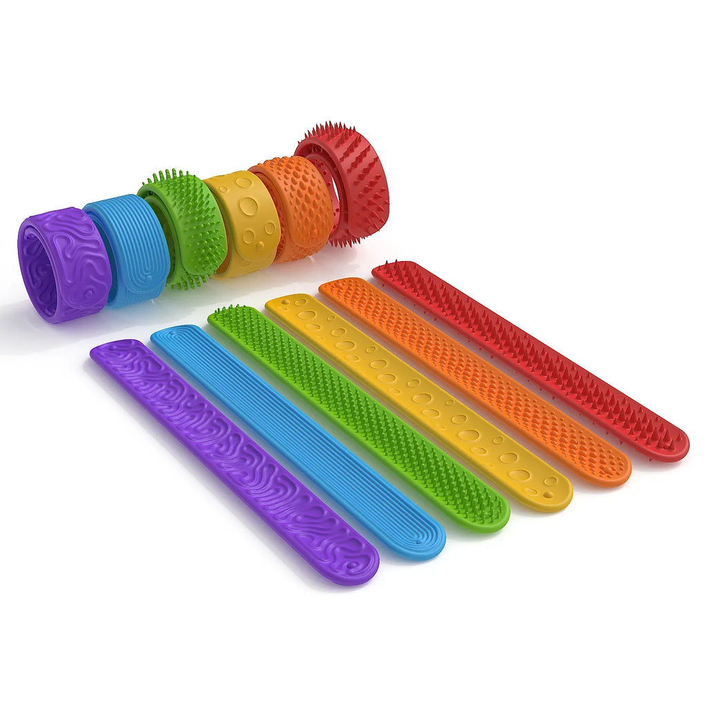 Textured Fidget Slap Bracelets