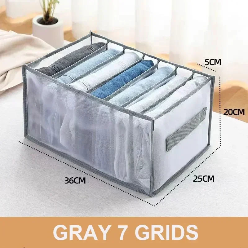 Underwear Storage Drawers Organizer Divider Jeans Organization Storage Box Closet Organizer Clothing Organization System Drawer