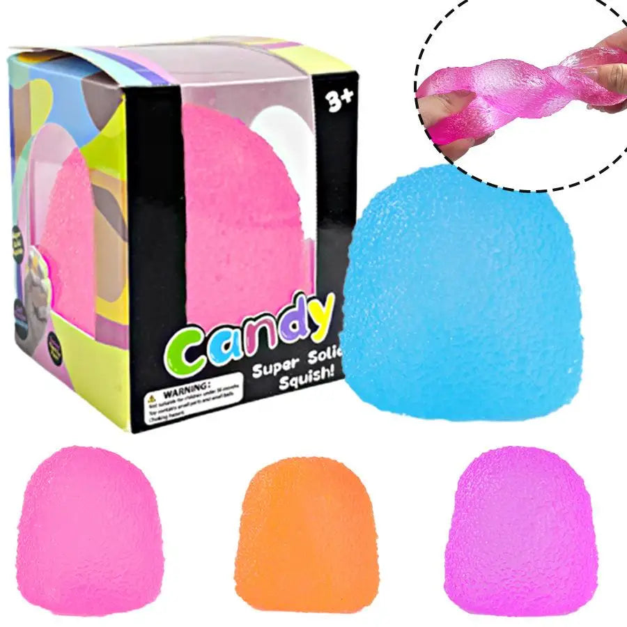Ice Skin Maltose Squishy Stress Relief Ball | Slow Rebound Fidget Toy