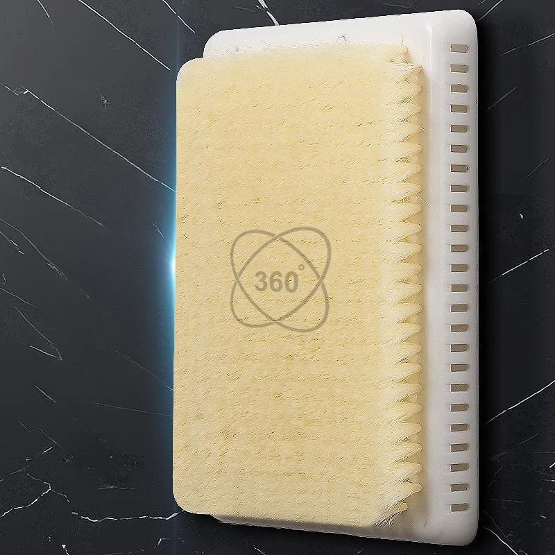 Wall-Mount Suction Cup Back Scrubber & Massage Bath Brush