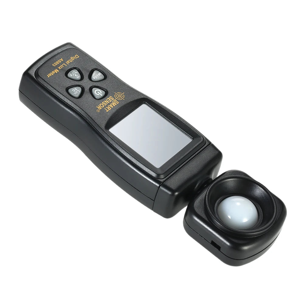 Mini Digital Lux Meter LCD Display Handheld Illuminometer Luminometer Photometer Luxmeter Light Meter 0-200000 Lux