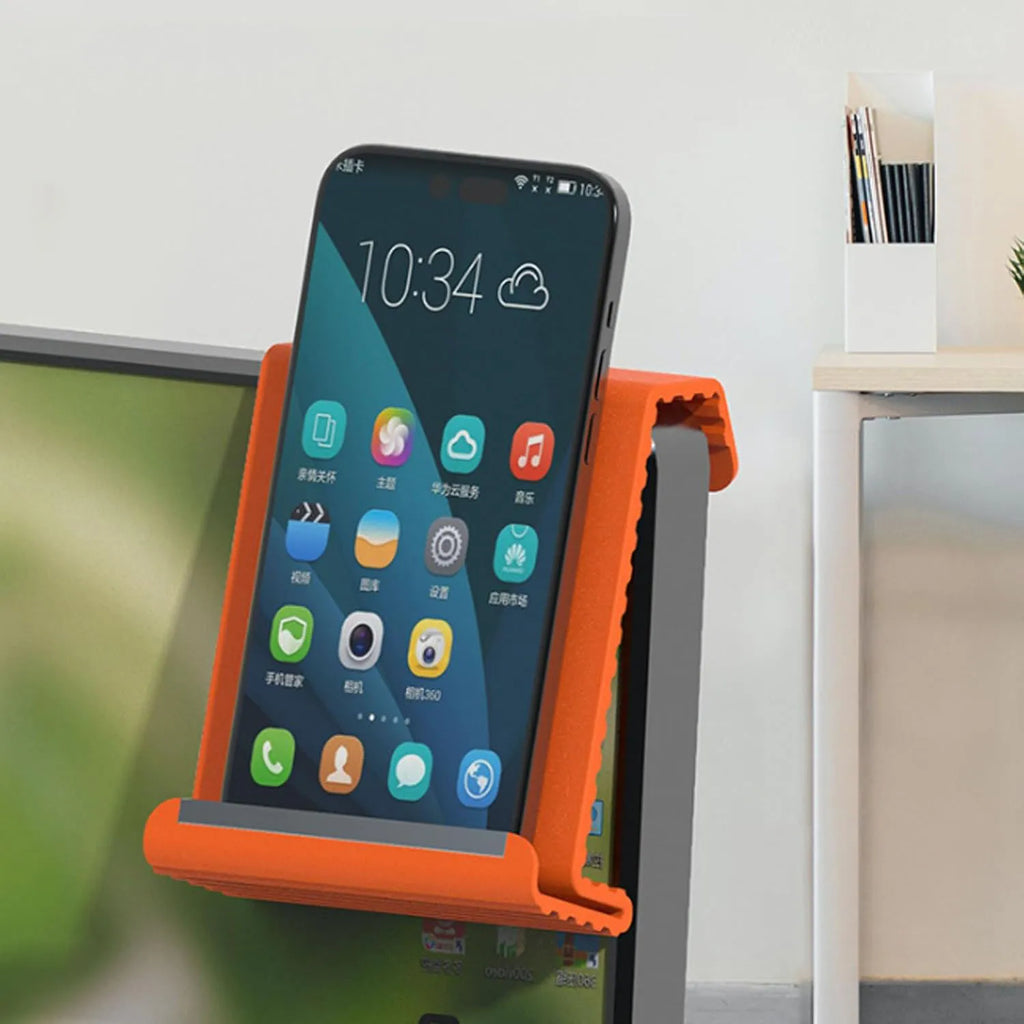 Portable Foldable Silicone Phone Holder, Bendable Freely into Any Shape, Multi-Angle Adjustable Stand for Mobile Phone Devices