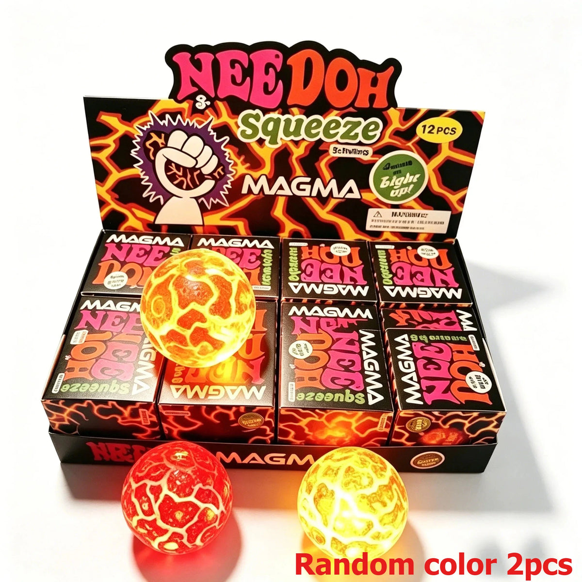 NeeDoh Meteorite Squishy Squeeze Balls