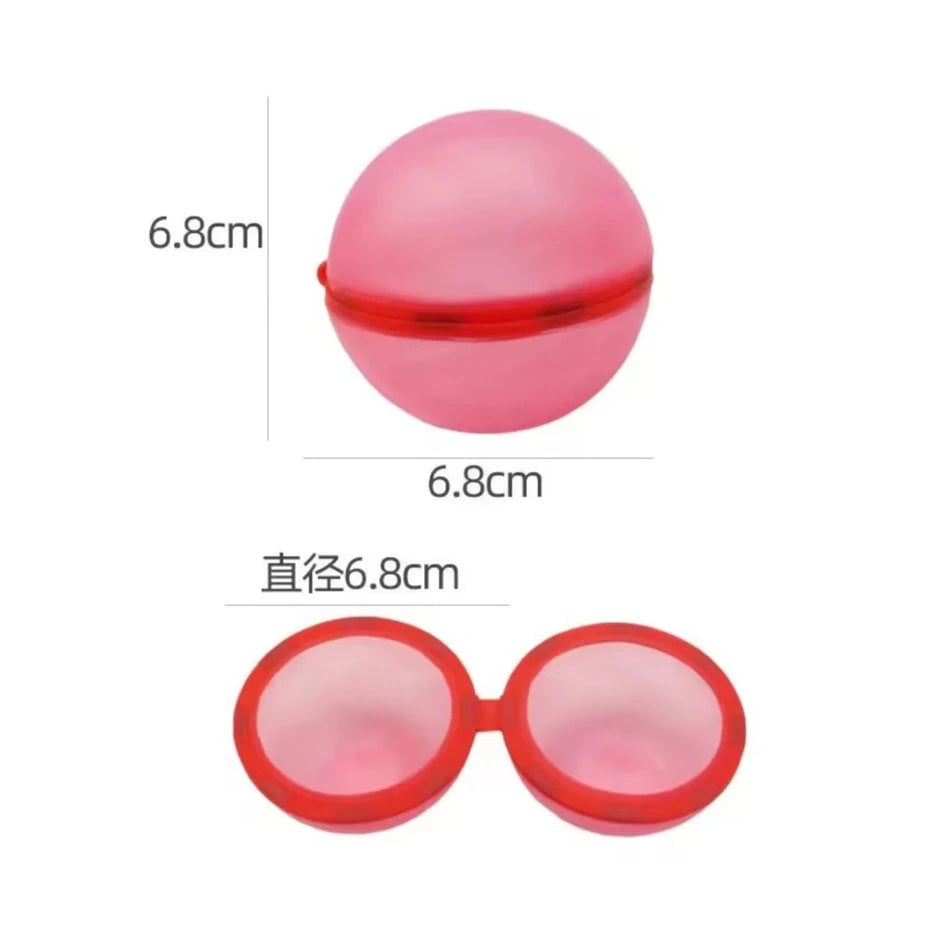 Reusable Self-Sealing Water Balloons | Quick Fill Splash Balls | Kids Outdoor Fun | 4–50 Pack
