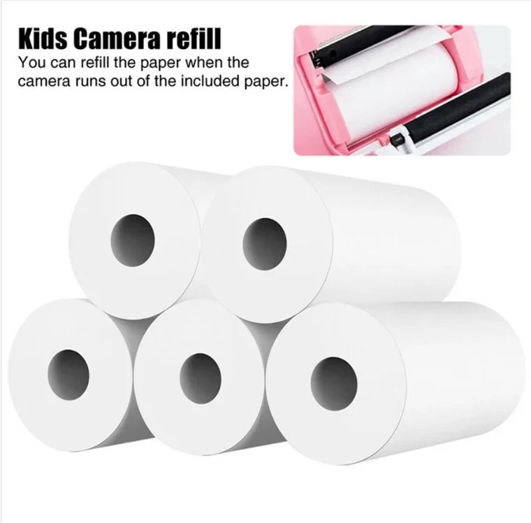 Kids Instant Print Digital Camera – 1080P HD with Thermal Printer