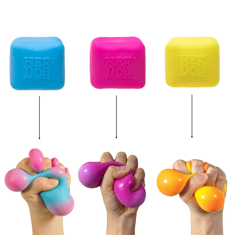 Color-Change Squishy Cube