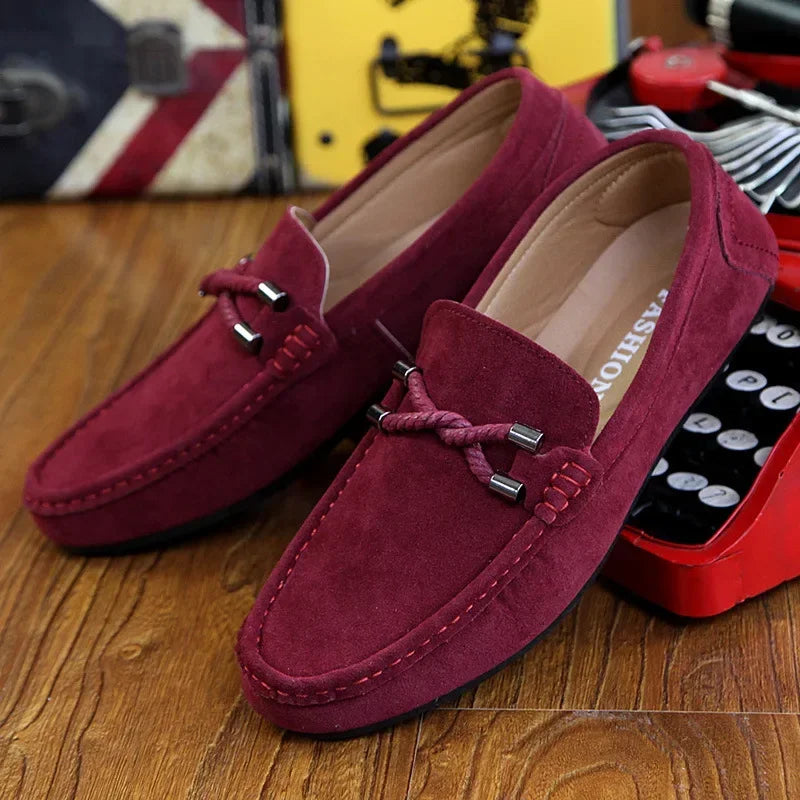 Customizable Men Casual Shoes Fashion Men Shoes Genuine Leather Men Loafers MNX001110