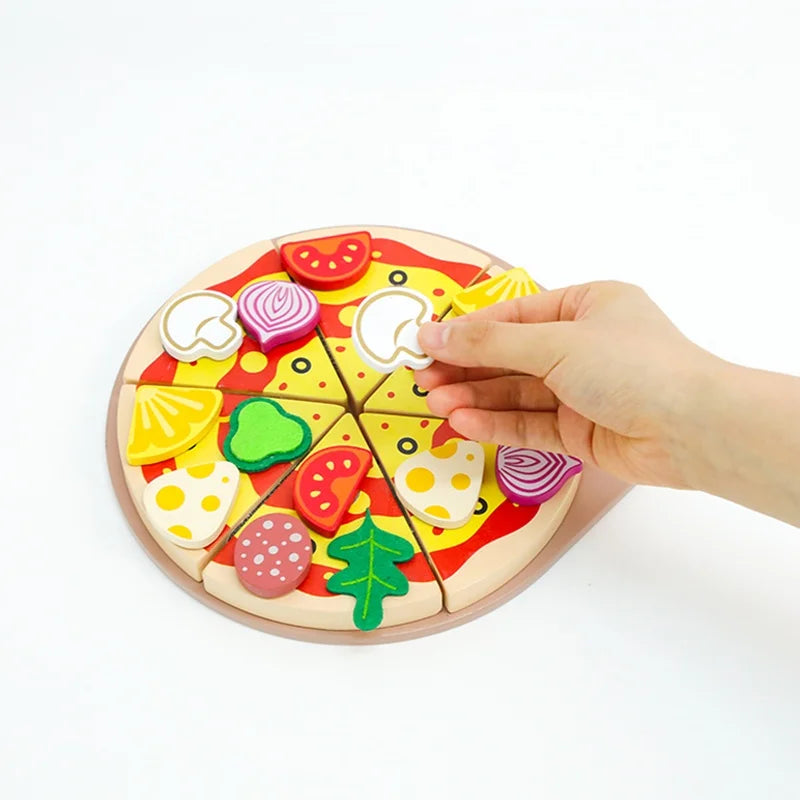 Tea Party Set Dessert Stand Playset ,Wooden Toys Pretend Play Food Kitchen Accessories for Toddler Tea Set Birthday Gift