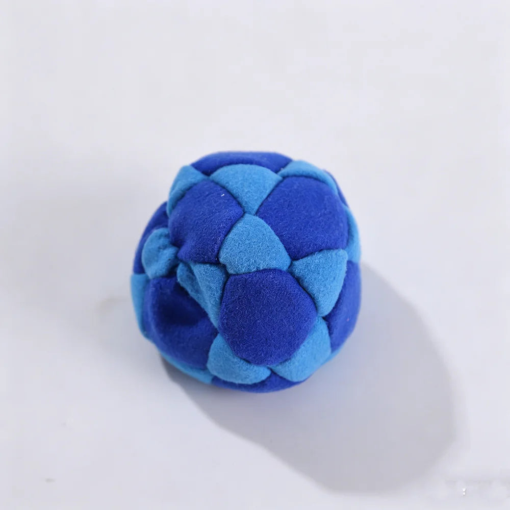 Handmade Knitted Hacky Sack Footbag | Crochet Juggling Balls for Kids & Adults