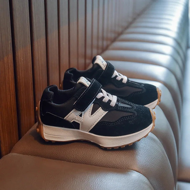 Kids' Unisex PU Leather Basketball Sports Sneakers