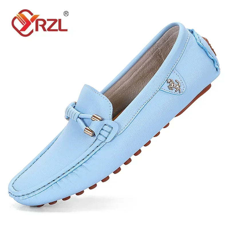 Men's Handmade Moccasin Loafers | Slip-On Casual Leather Shoes
