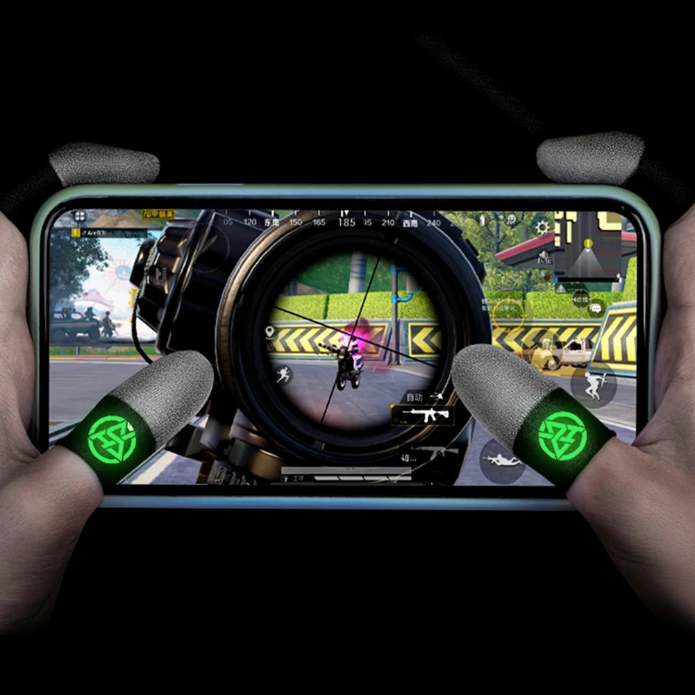 Luminous Gaming Thumb Gloves - Touch Screen Fingertip Sleeves