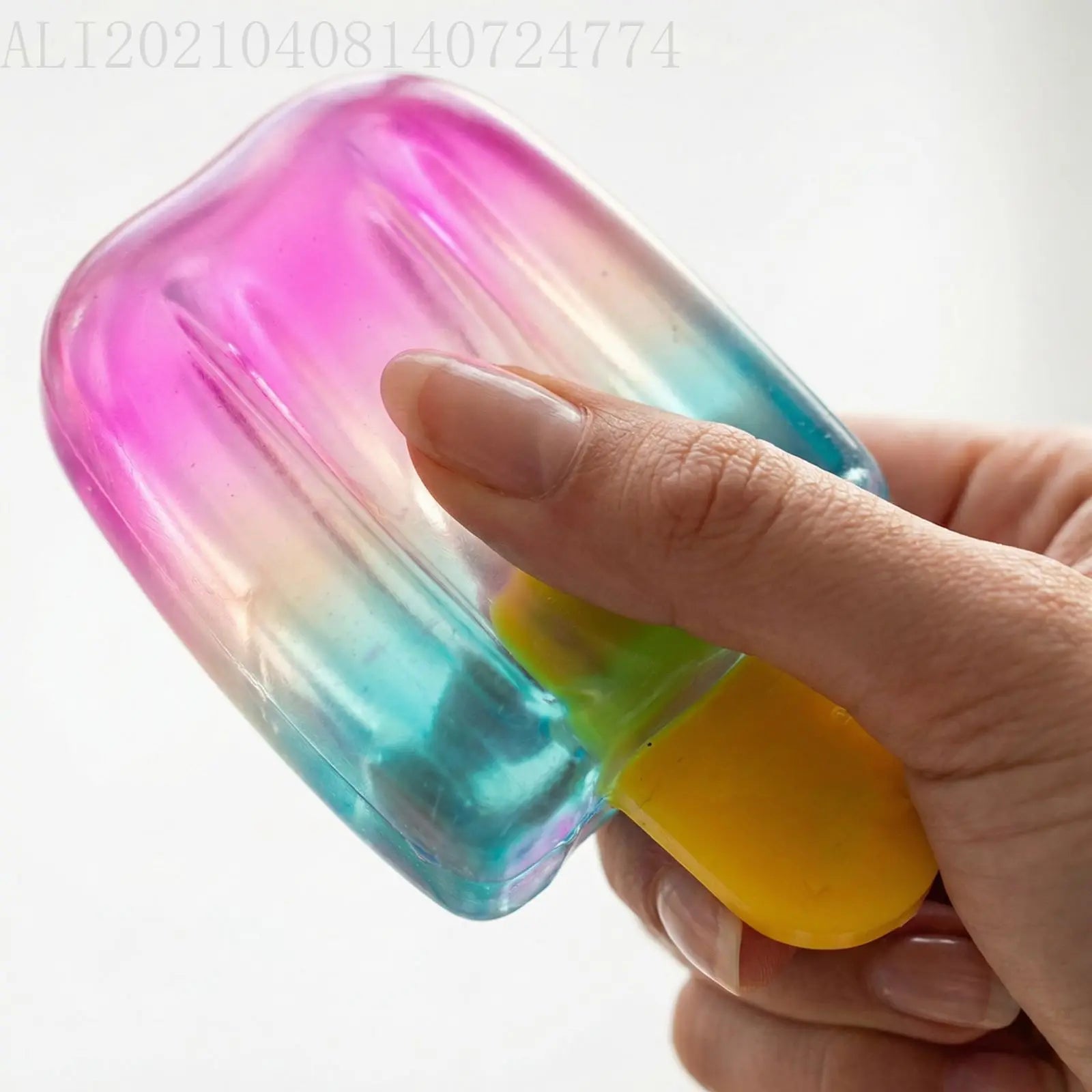 Schylling Needoh Nice Cube & Nice-Sicle | Squishy Stress Relief Anti-Anxiety Squeeze Toy for ADHD