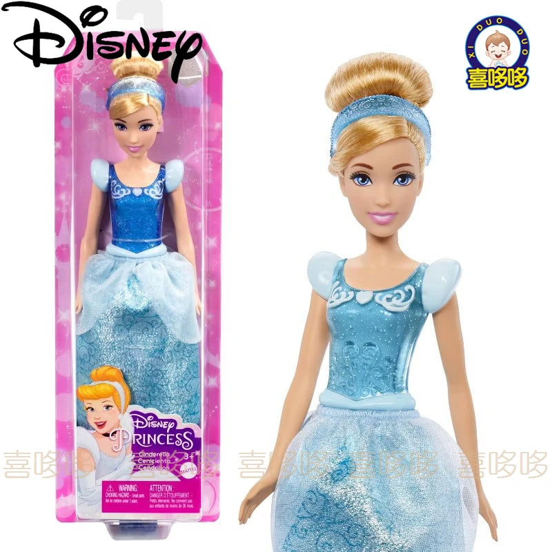 Disney Princess Posable Dolls | Snow White, Elsa, Cinderella, Belle, Rapunzel, Moana, Tiana & Ariel