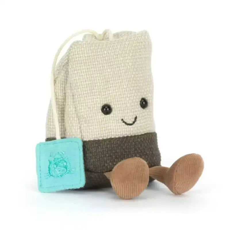 Jellycat-Style Tea Bag Plush Doll | Cartoon Interactive Soft Toy — Birthday, Christmas & Halloween Gift