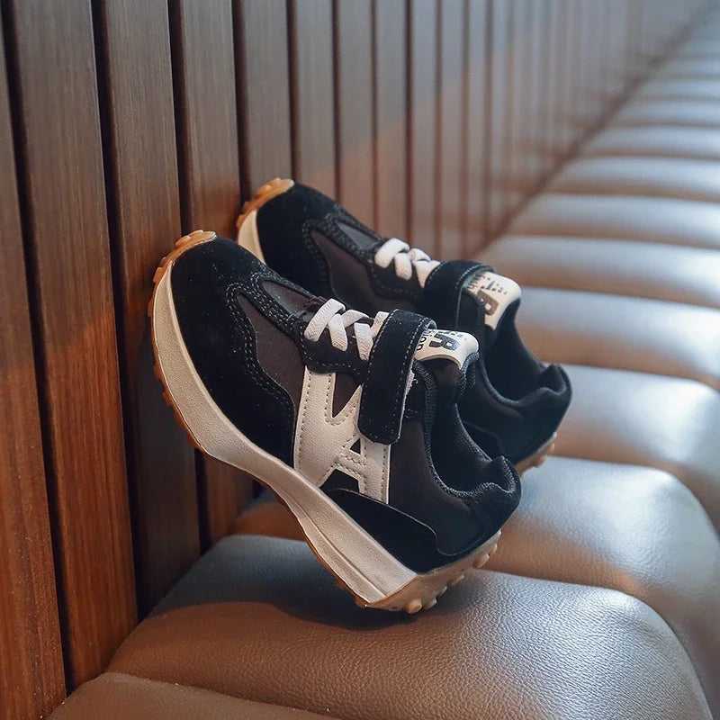 Kids' Unisex PU Leather Basketball Sports Sneakers