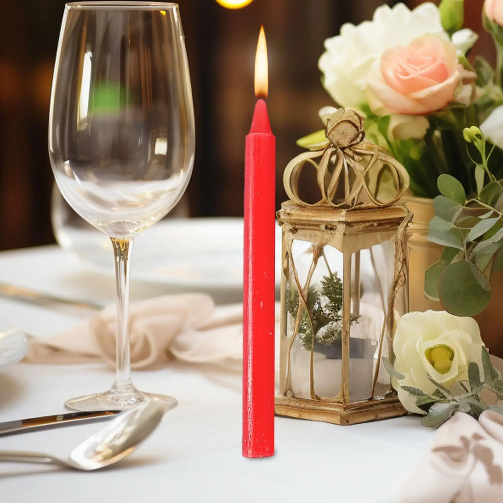 Long Burning Emergency Candles 10Pcs/set Smokeles Disaster Prevention Survival Candles Household Supplies For Power Outages
