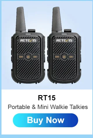 Retevis RT86 Walkie Talkie Professional Two Way Radio Long Range Walkie Talkie Communication radio for Outdoor Business