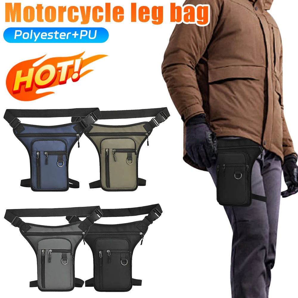 Men's Drop Leg Thigh Bag & Crossbody Fanny Pack