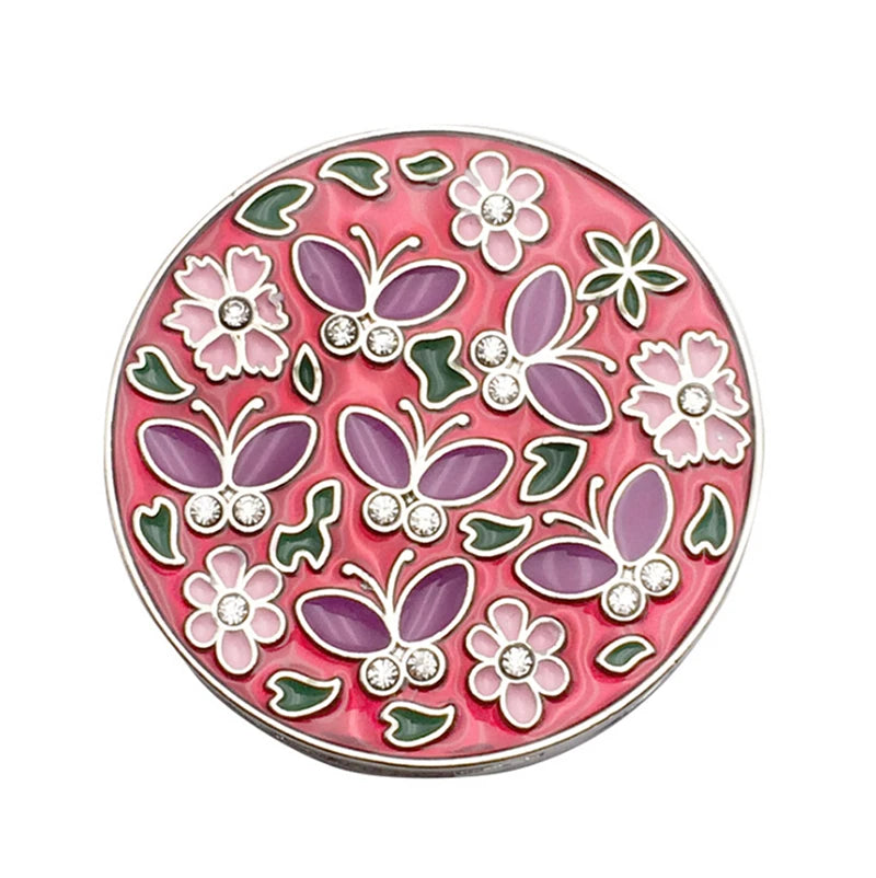 Flower Shape Folding Purse Hanger & Table Bag Hook